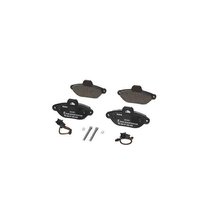 Stabdžių trinkelių rinkinys, diskinis stabdys ATE 13.0460-3838.2