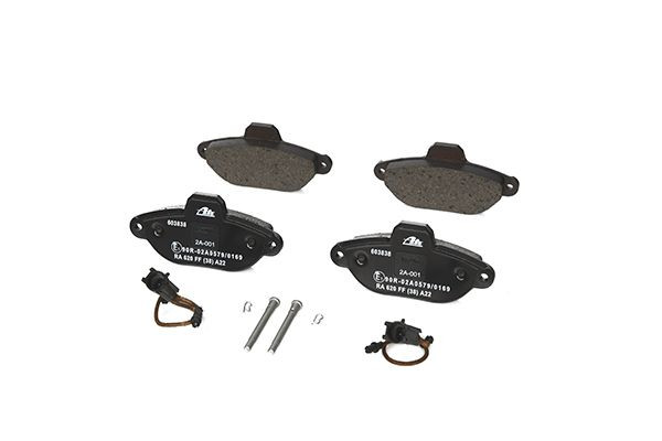 Stabdžių trinkelių rinkinys, diskinis stabdys ATE 13.0460-3838.2