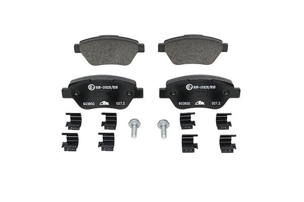 Stabdžių trinkelių rinkinys, diskinis stabdys ATE 13.0460-3850.2