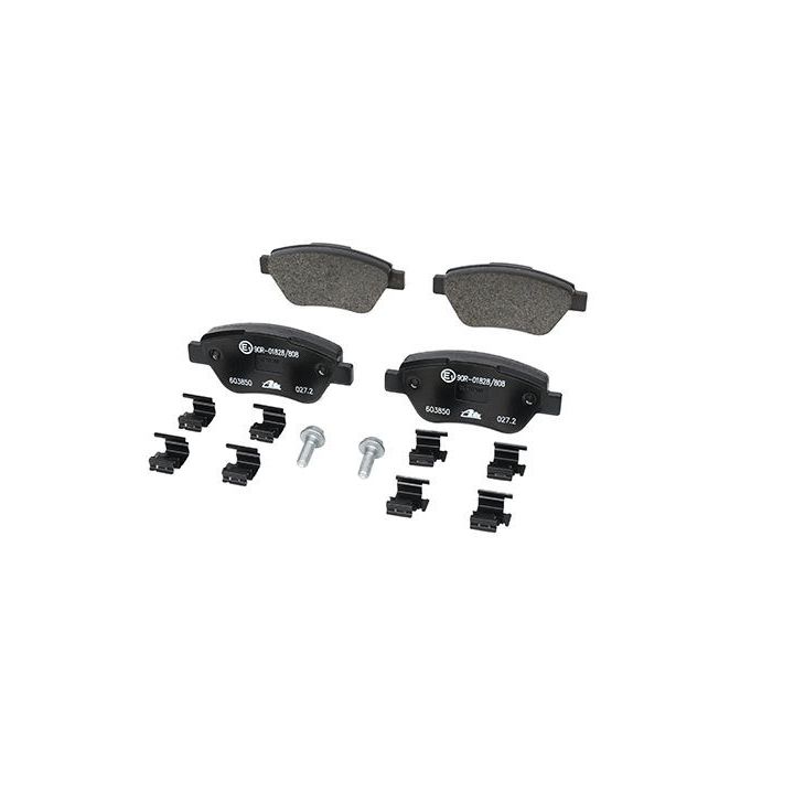 Stabdžių trinkelių rinkinys, diskinis stabdys ATE 13.0460-3850.2