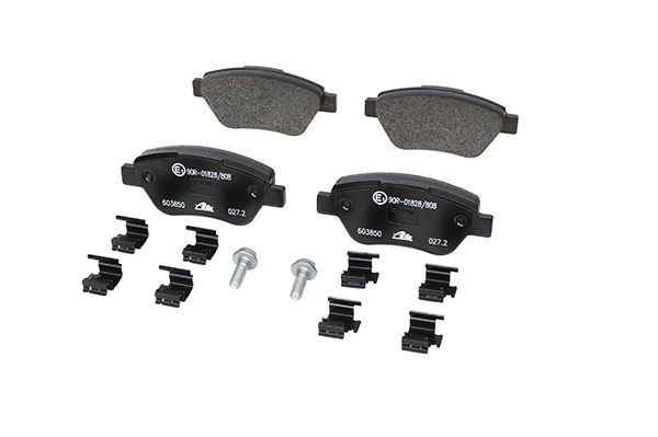 Stabdžių trinkelių rinkinys, diskinis stabdys ATE 13.0460-3850.2