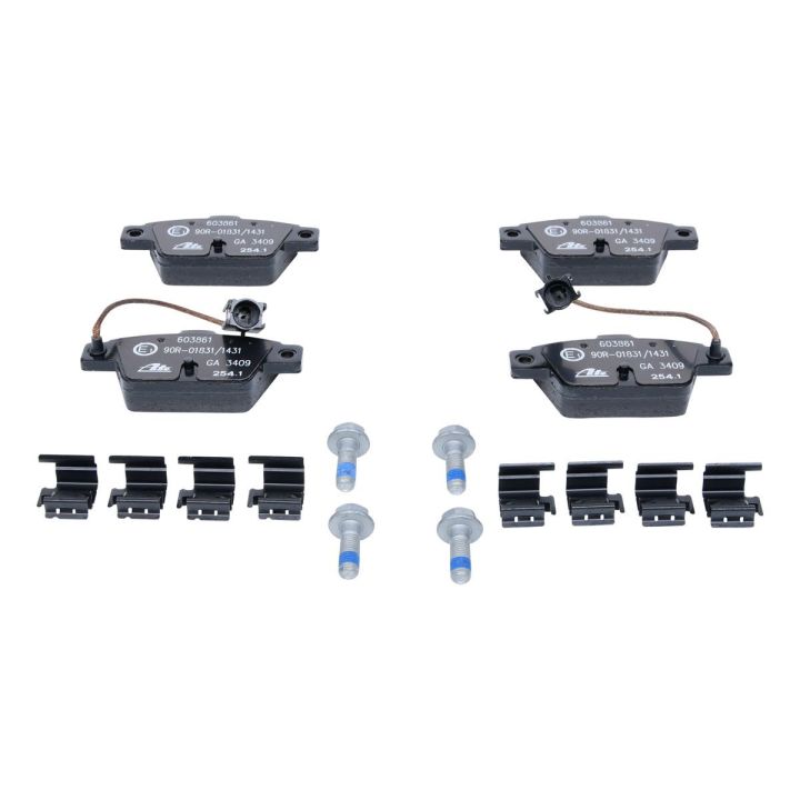 Stabdžių trinkelių rinkinys, diskinis stabdys ATE 13.0460-3861.2