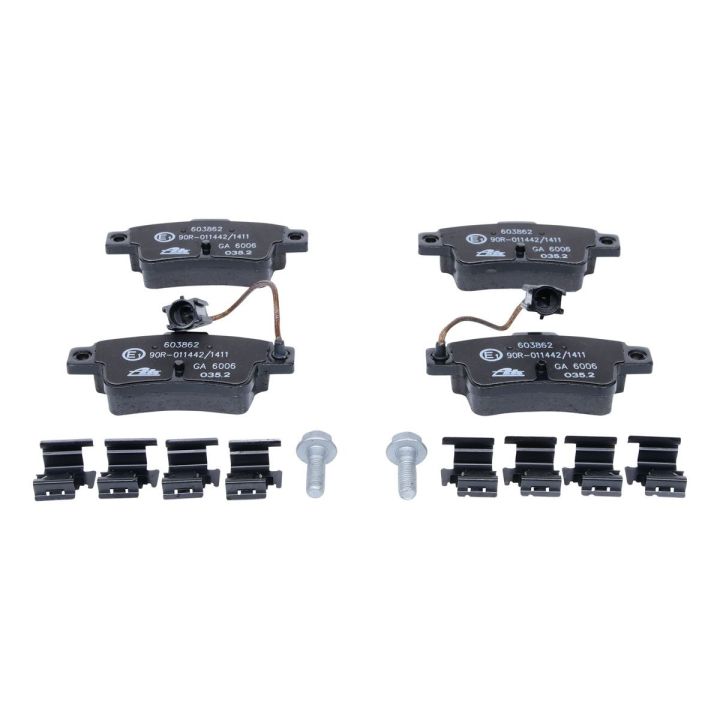 Stabdžių trinkelių rinkinys, diskinis stabdys ATE 13.0460-3862.2