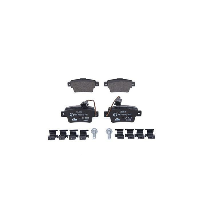 Stabdžių trinkelių rinkinys, diskinis stabdys ATE 13.0460-3862.2