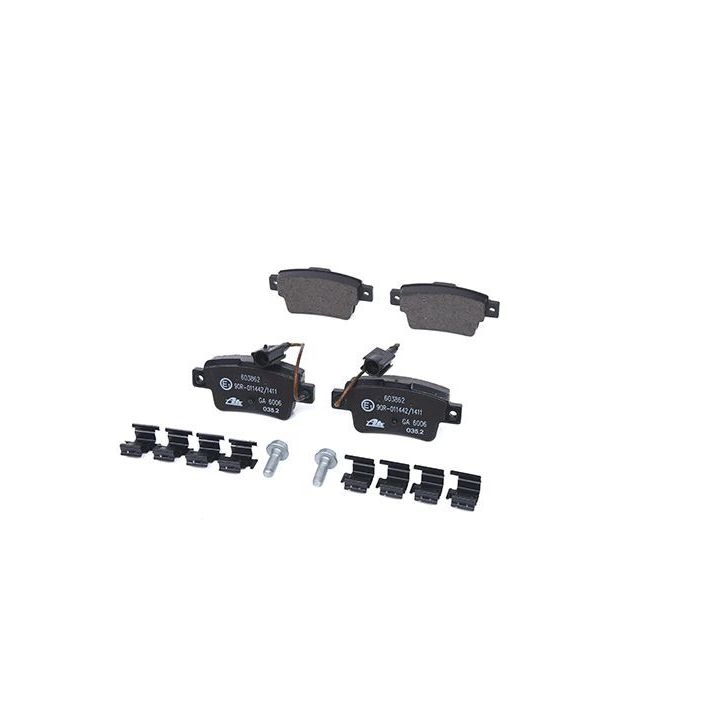 Stabdžių trinkelių rinkinys, diskinis stabdys ATE 13.0460-3862.2