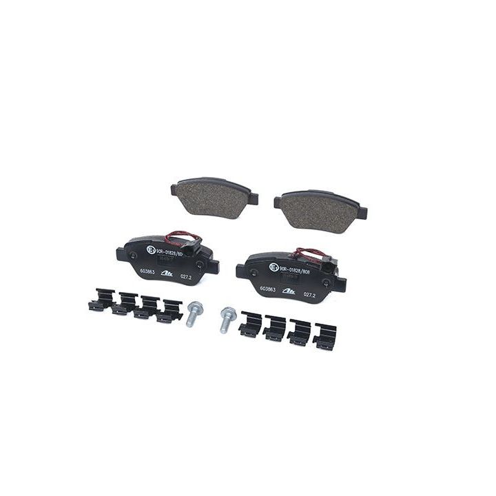 Stabdžių trinkelių rinkinys, diskinis stabdys ATE 13.0460-3863.2