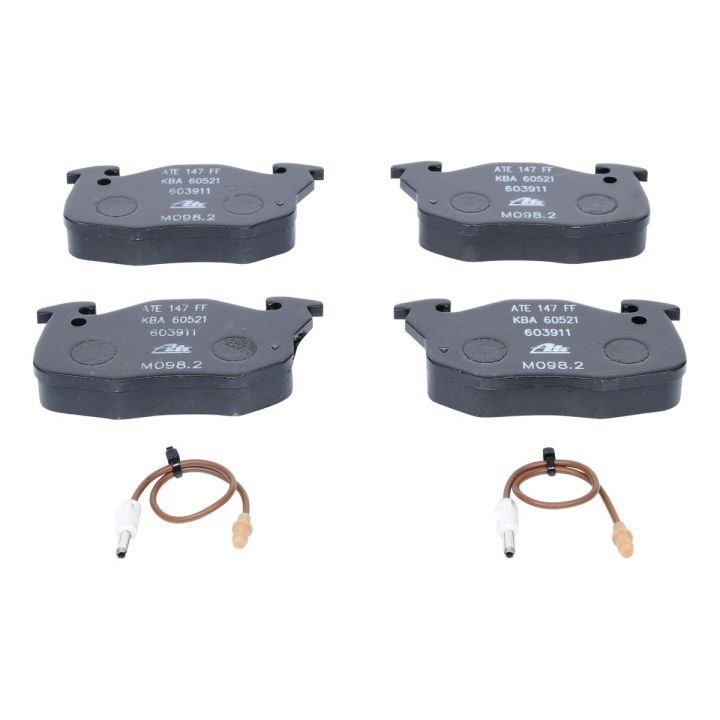 Stabdžių trinkelių rinkinys, diskinis stabdys ATE 13.0460-3911.2