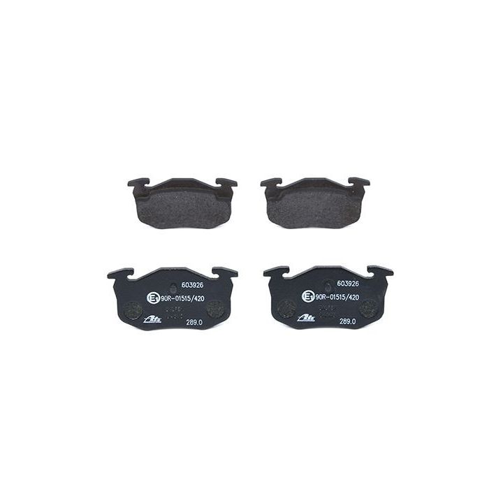 Stabdžių trinkelių rinkinys, diskinis stabdys ATE 13.0460-3926.2