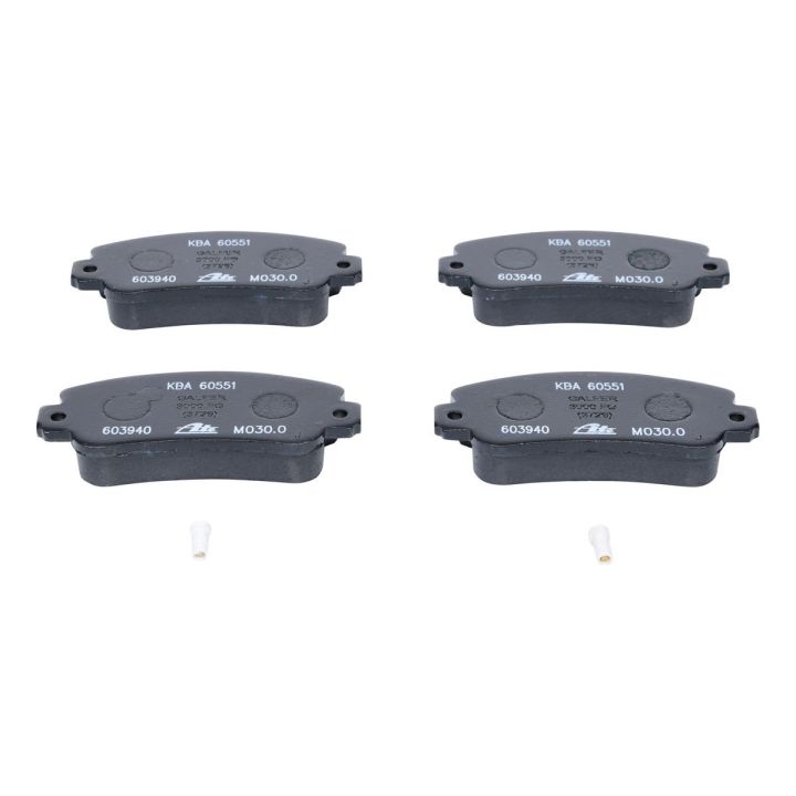 Stabdžių trinkelių rinkinys, diskinis stabdys ATE 13.0460-3940.2