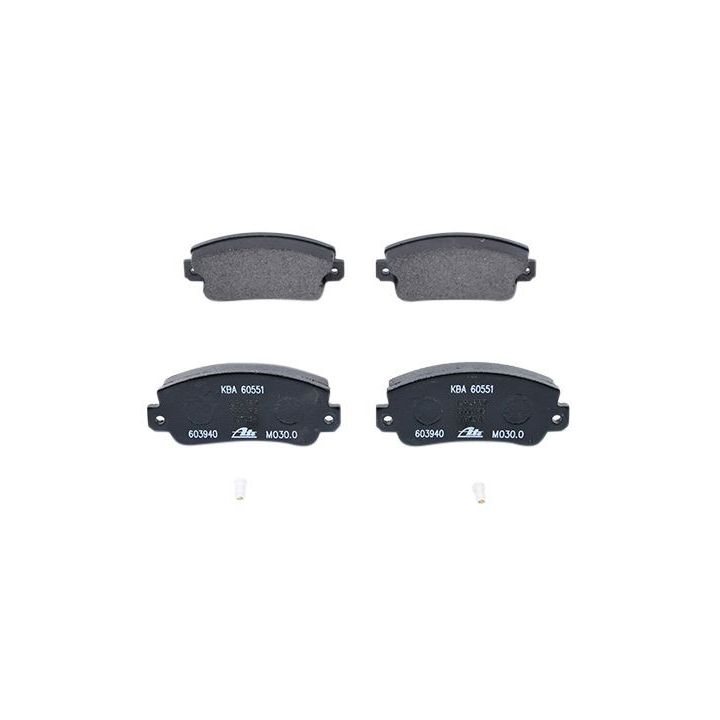 Stabdžių trinkelių rinkinys, diskinis stabdys ATE 13.0460-3940.2