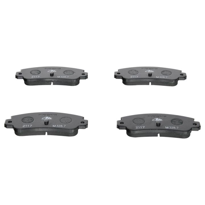 Stabdžių trinkelių rinkinys, diskinis stabdys ATE 13.0460-3942.2