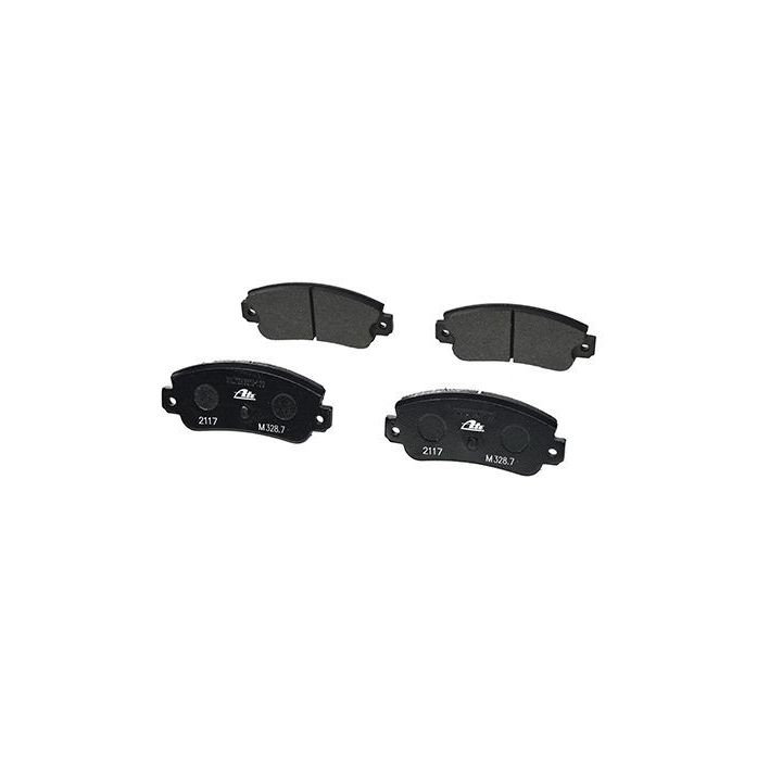 Stabdžių trinkelių rinkinys, diskinis stabdys ATE 13.0460-3942.2