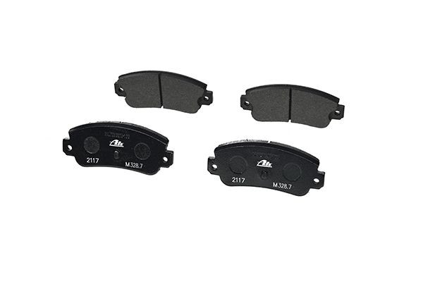 Stabdžių trinkelių rinkinys, diskinis stabdys ATE 13.0460-3942.2