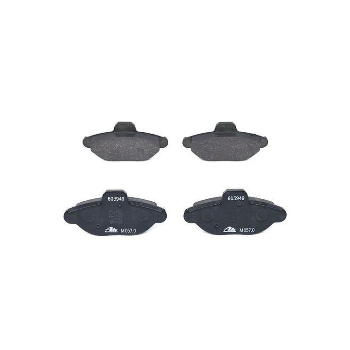 Stabdžių trinkelių rinkinys, diskinis stabdys ATE 13.0460-3949.2