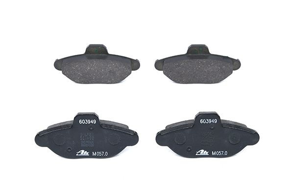 Stabdžių trinkelių rinkinys, diskinis stabdys ATE 13.0460-3949.2