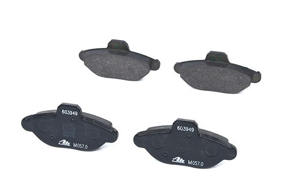 Stabdžių trinkelių rinkinys, diskinis stabdys ATE 13.0460-3949.2