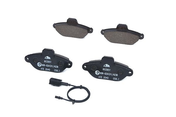 Stabdžių trinkelių rinkinys, diskinis stabdys ATE 13.0460-3951.2