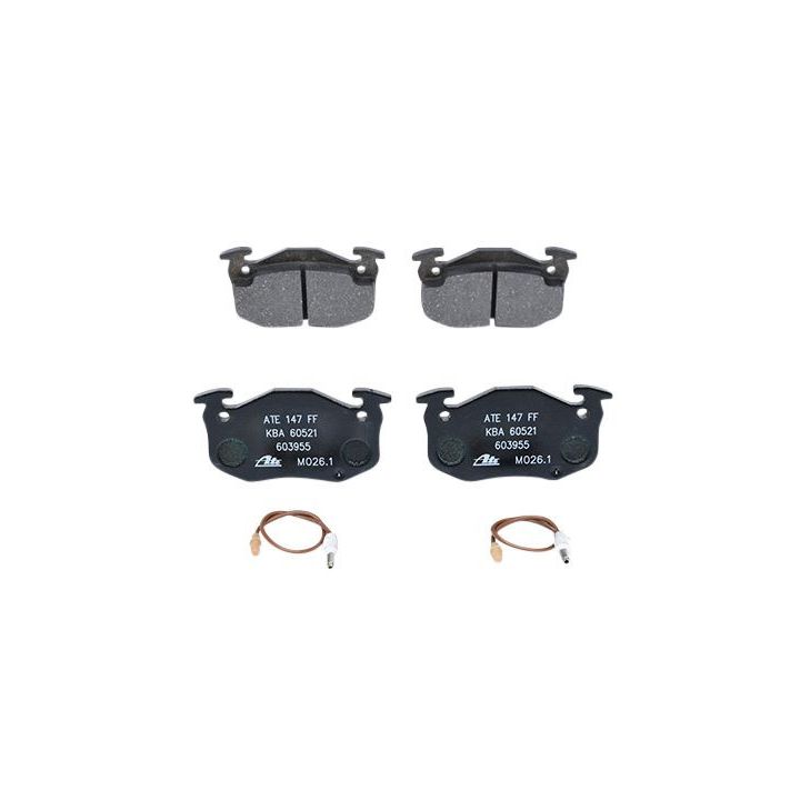 Stabdžių trinkelių rinkinys, diskinis stabdys ATE 13.0460-3955.2