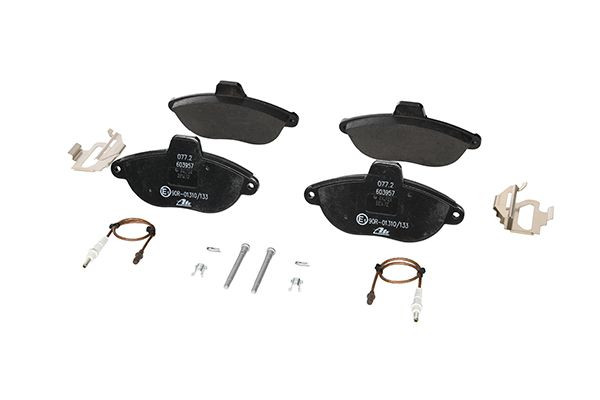 Stabdžių trinkelių rinkinys, diskinis stabdys ATE 13.0460-3957.2