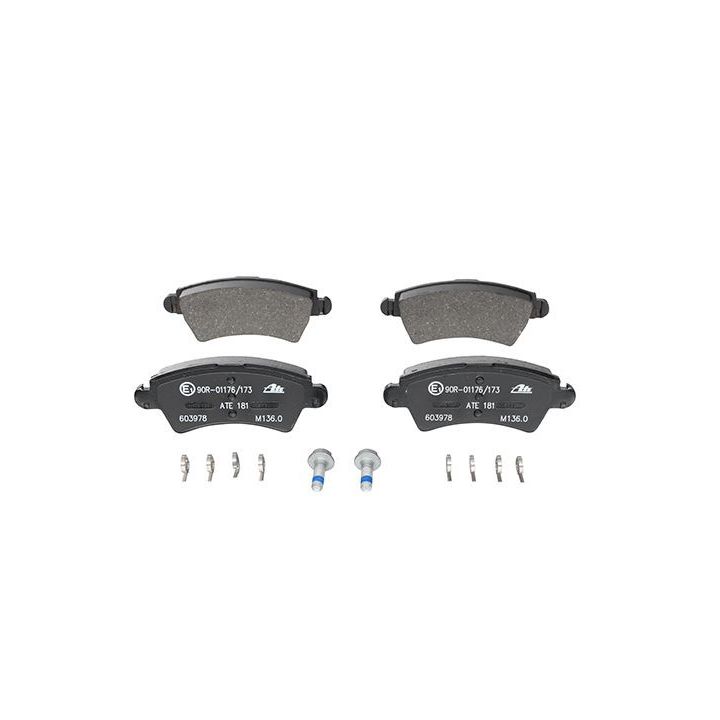 Stabdžių trinkelių rinkinys, diskinis stabdys ATE 13.0460-3968.2