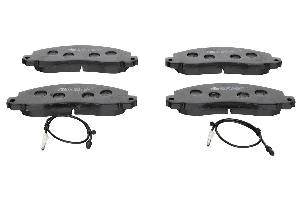 Stabdžių trinkelių rinkinys, diskinis stabdys ATE 13.0460-3969.2