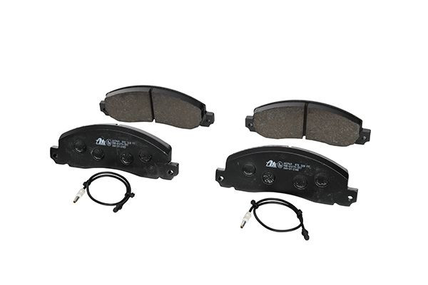 Stabdžių trinkelių rinkinys, diskinis stabdys ATE 13.0460-3969.2