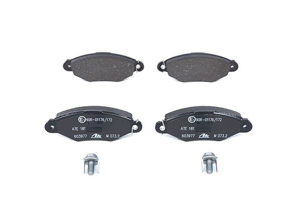 Stabdžių trinkelių rinkinys, diskinis stabdys ATE 13.0460-3977.2