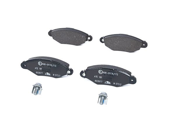 Stabdžių trinkelių rinkinys, diskinis stabdys ATE 13.0460-3977.2