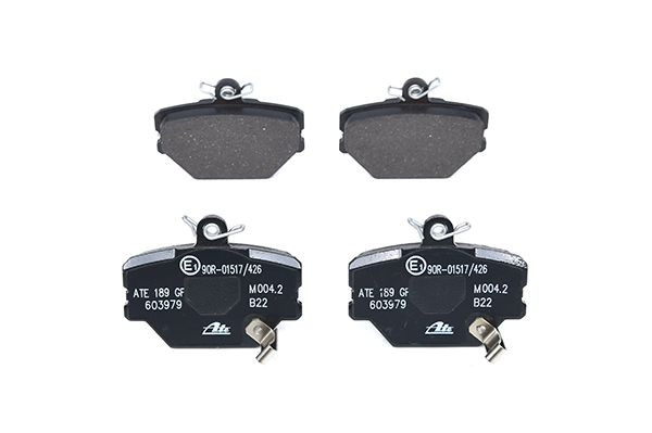 Stabdžių trinkelių rinkinys, diskinis stabdys ATE 13.0460-3979.2