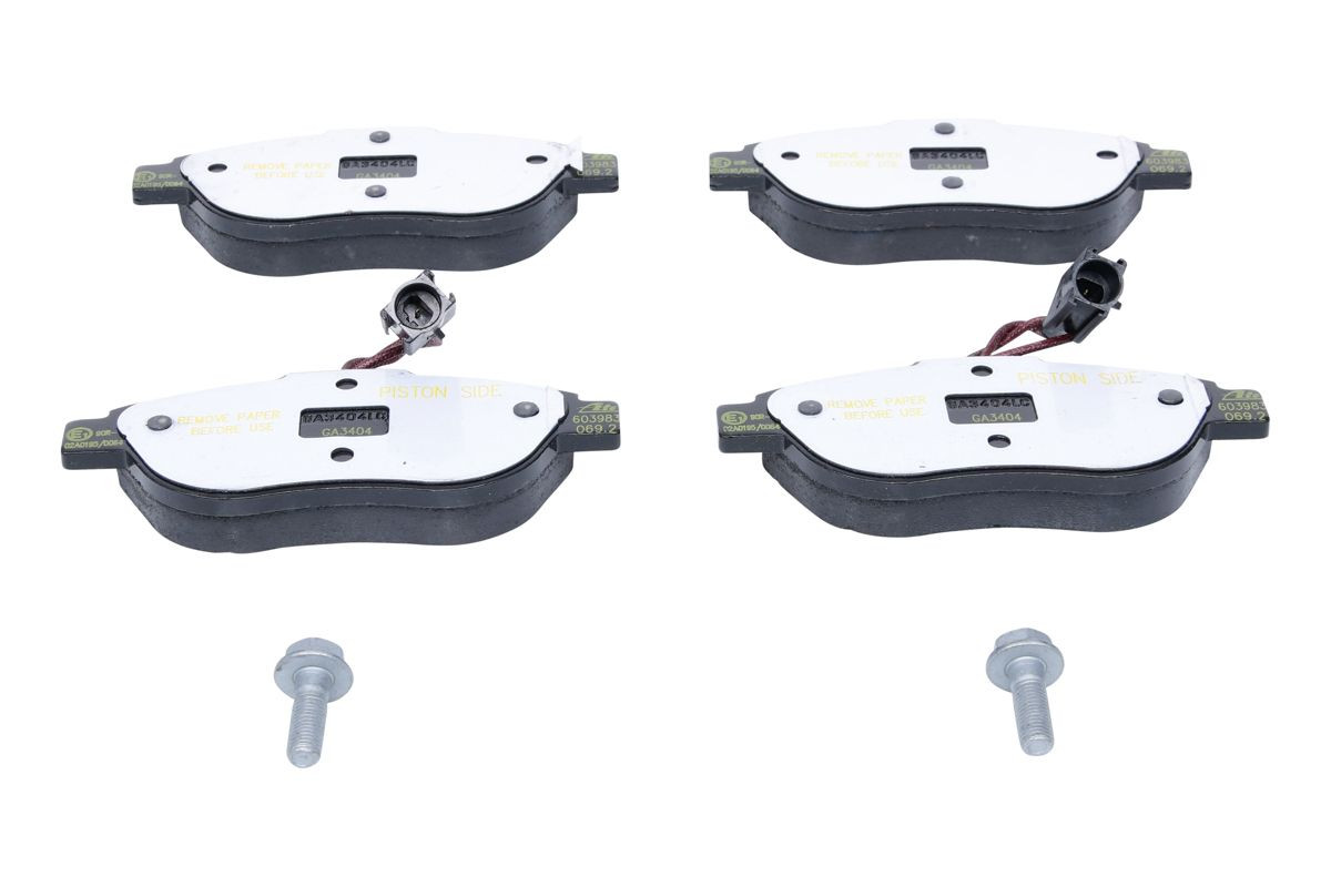 Stabdžių trinkelių rinkinys, diskinis stabdys ATE 13.0460-3983.2