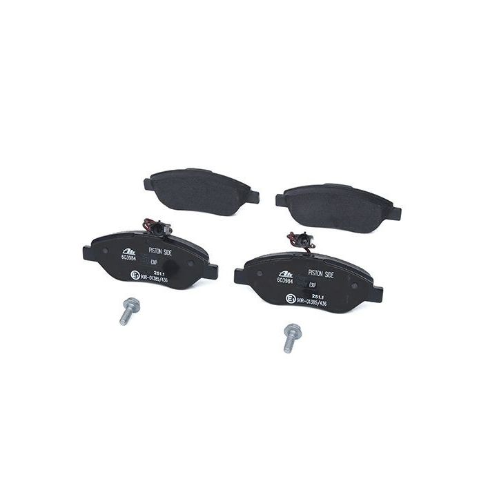 Stabdžių trinkelių rinkinys, diskinis stabdys ATE 13.0460-3984.2