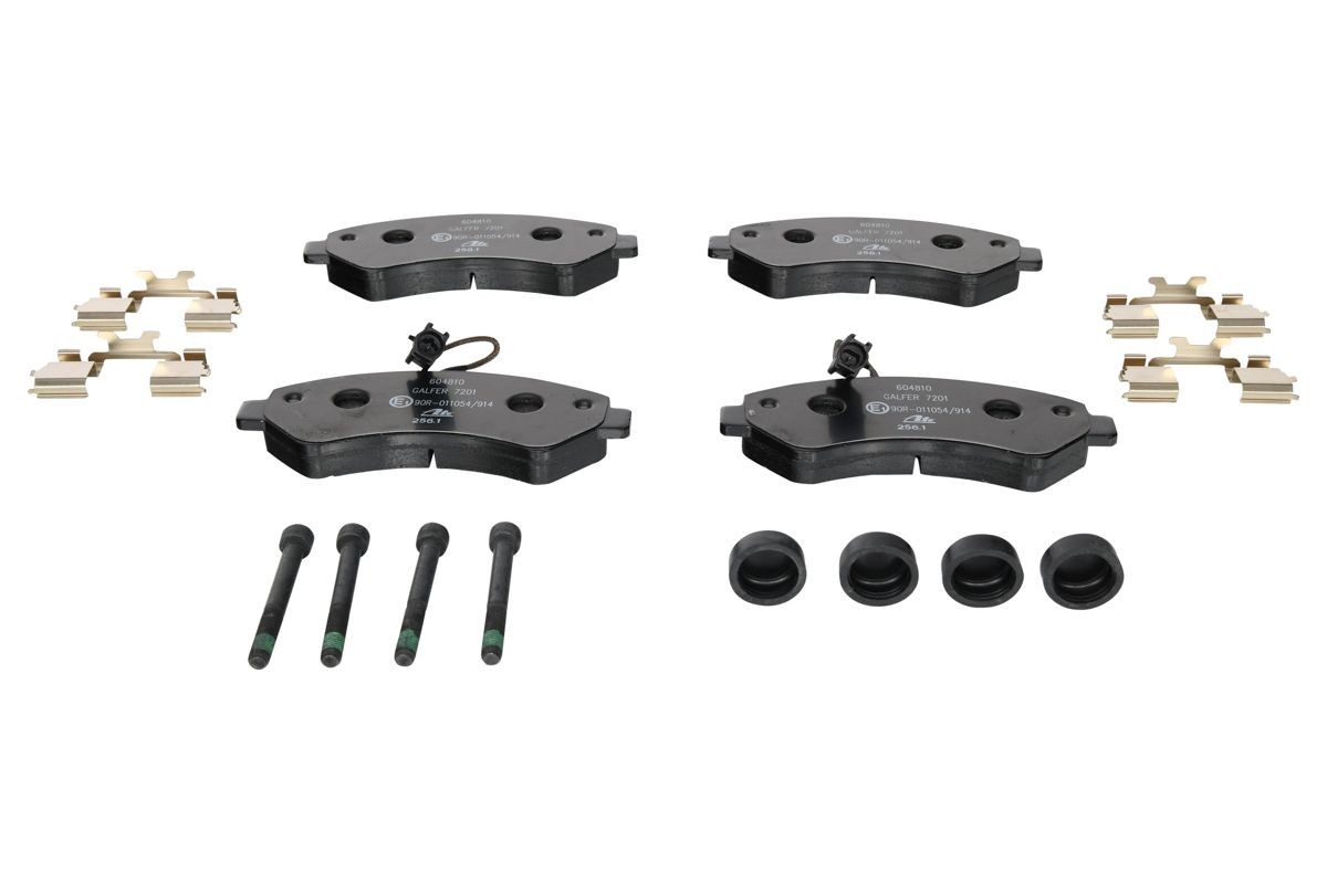 Stabdžių trinkelių rinkinys, diskinis stabdys ATE 13.0460-4810.2