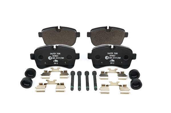 Stabdžių trinkelių rinkinys, diskinis stabdys ATE 13.0460-4823.2