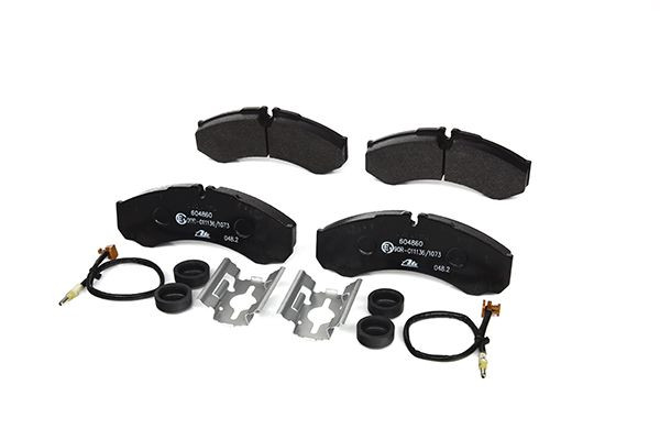 Stabdžių trinkelių rinkinys, diskinis stabdys ATE 13.0460-4860.2