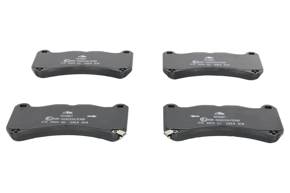 Stabdžių trinkelių rinkinys, diskinis stabdys ATE 13.0460-4887.2