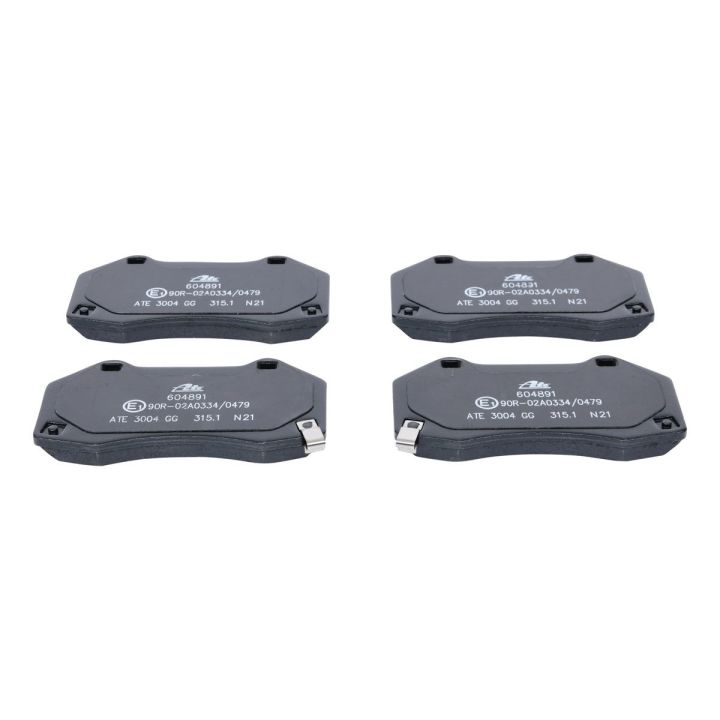 Stabdžių trinkelių rinkinys, diskinis stabdys ATE 13.0460-4891.2