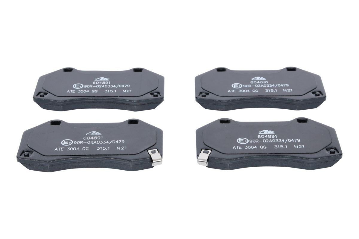 Stabdžių trinkelių rinkinys, diskinis stabdys ATE 13.0460-4891.2