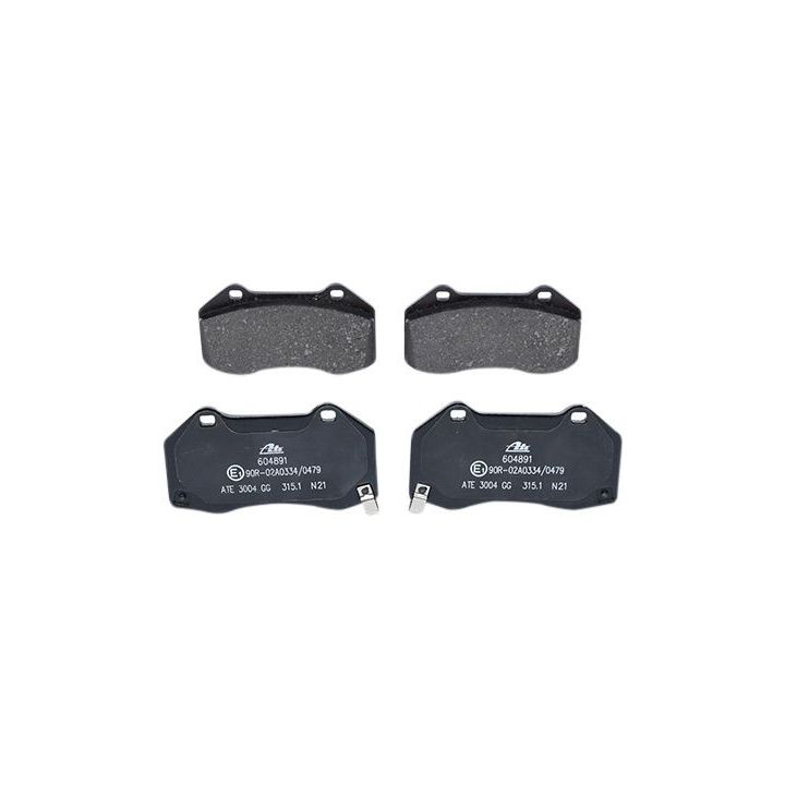 Stabdžių trinkelių rinkinys, diskinis stabdys ATE 13.0460-4891.2