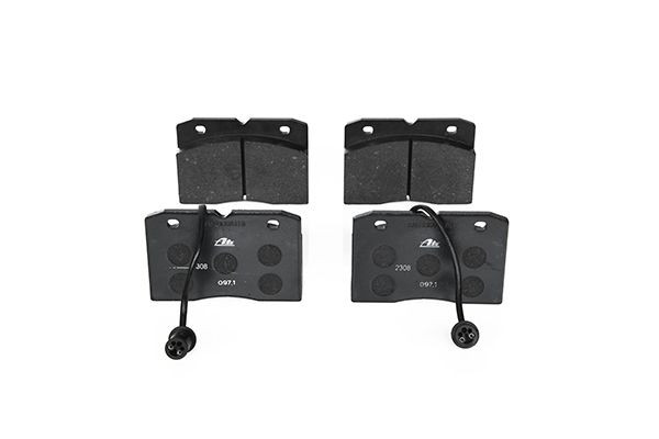 Stabdžių trinkelių rinkinys, diskinis stabdys ATE 13.0460-4955.2