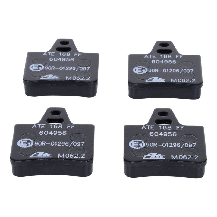 Stabdžių trinkelių rinkinys, diskinis stabdys ATE 13.0460-4956.2