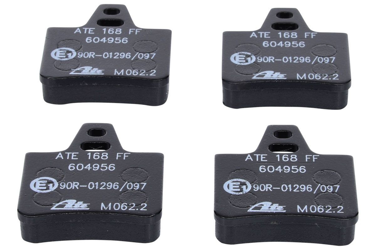 Stabdžių trinkelių rinkinys, diskinis stabdys ATE 13.0460-4956.2