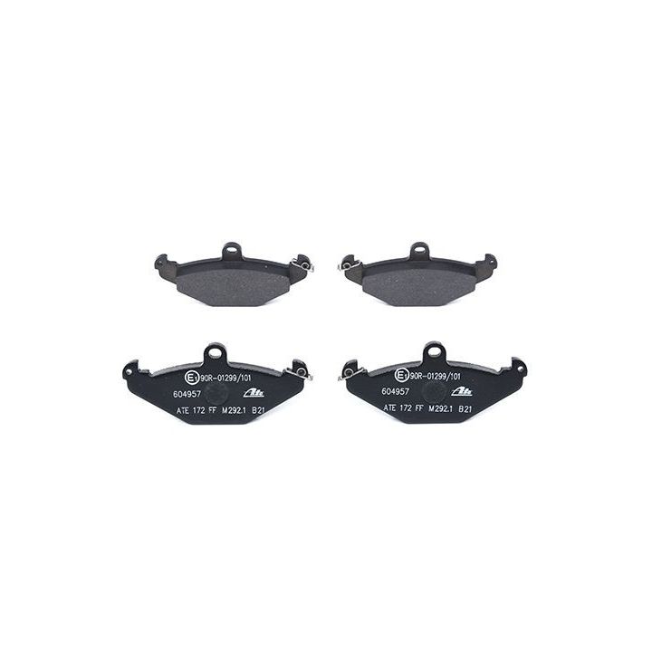 Stabdžių trinkelių rinkinys, diskinis stabdys ATE 13.0460-4957.2