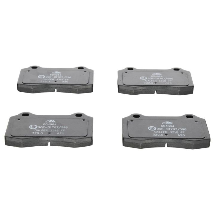 Stabdžių trinkelių rinkinys, diskinis stabdys ATE 13.0460-4964.2