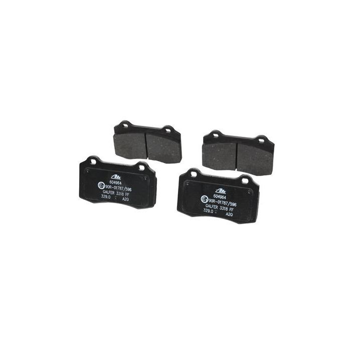 Stabdžių trinkelių rinkinys, diskinis stabdys ATE 13.0460-4964.2