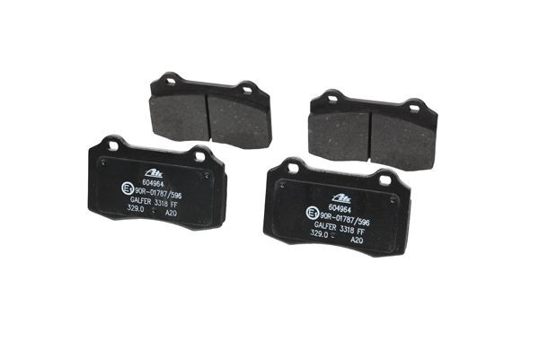 Stabdžių trinkelių rinkinys, diskinis stabdys ATE 13.0460-4964.2