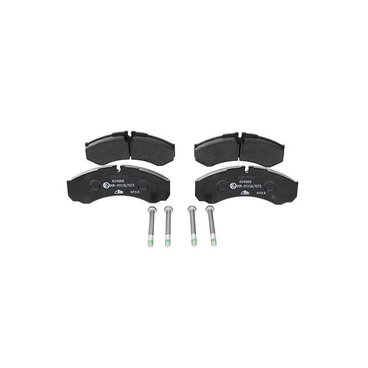 Stabdžių trinkelių rinkinys, diskinis stabdys ATE 13.0460-4966.2