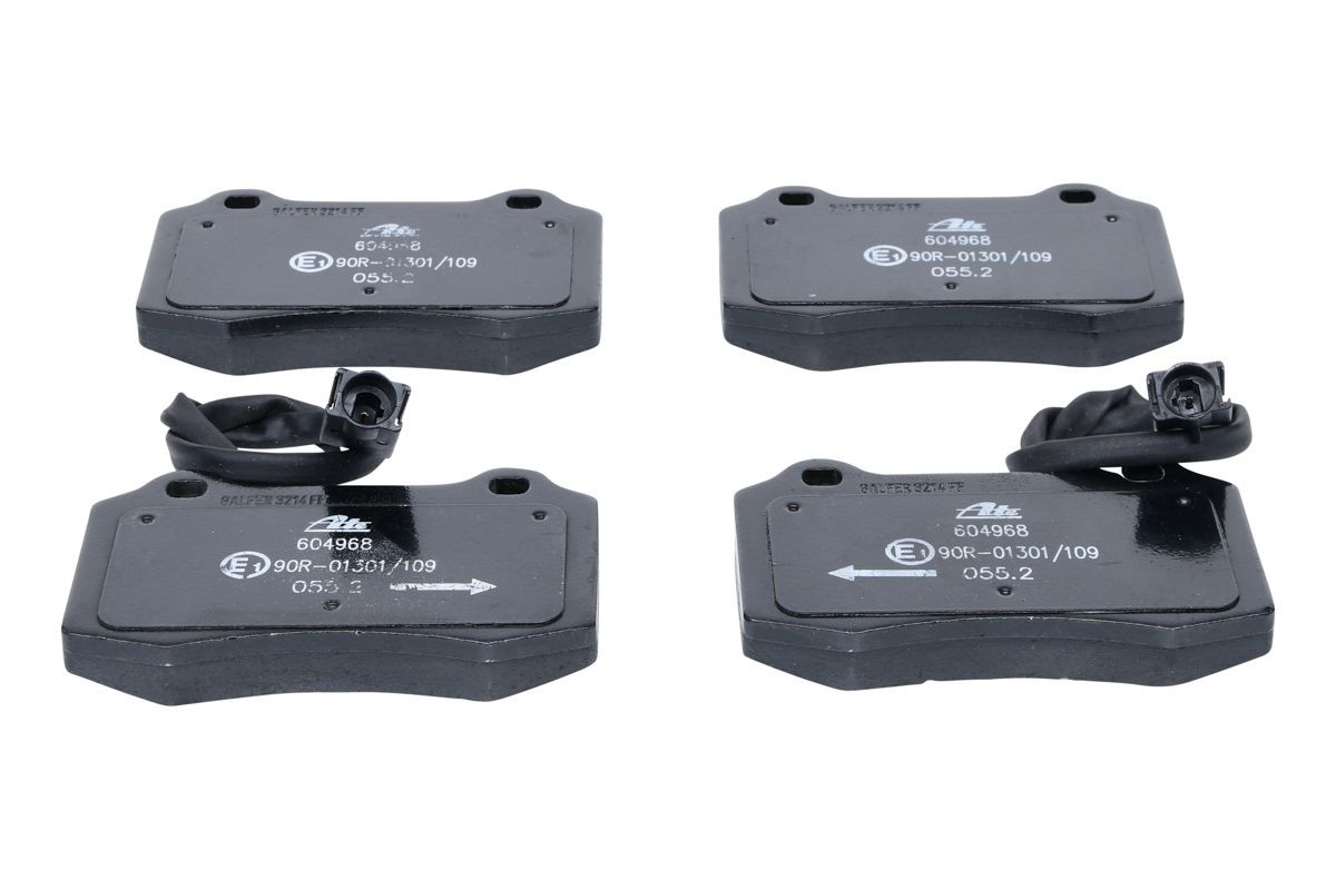 Stabdžių trinkelių rinkinys, diskinis stabdys ATE 13.0460-4968.2