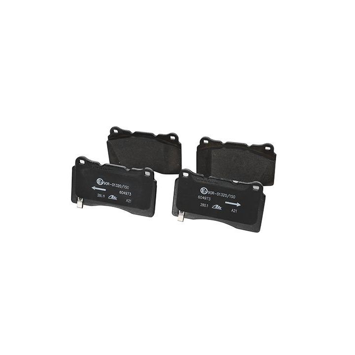 Stabdžių trinkelių rinkinys, diskinis stabdys ATE 13.0460-4973.2