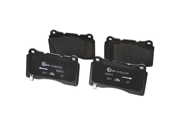 Stabdžių trinkelių rinkinys, diskinis stabdys ATE 13.0460-4973.2