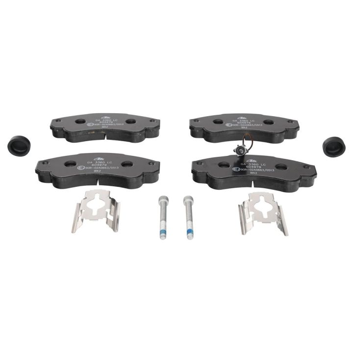 Stabdžių trinkelių rinkinys, diskinis stabdys ATE 13.0460-4979.2